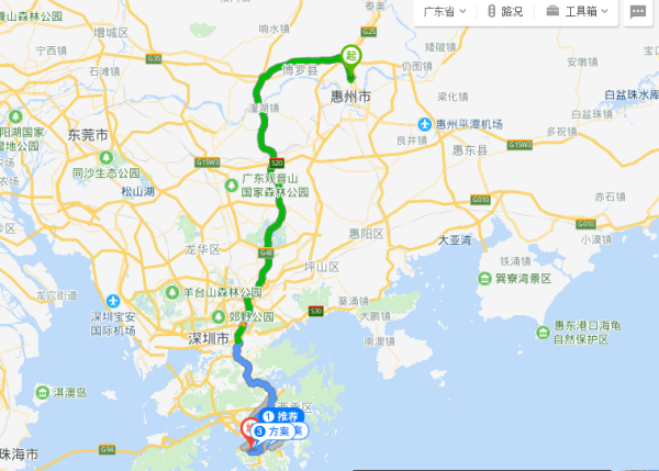 广东省惠州市地图，探索城市的脉络